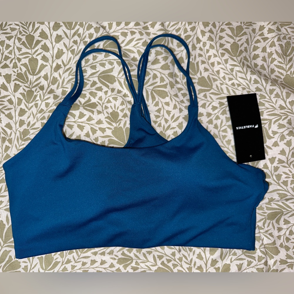 Fabletics Teal Activewear Top